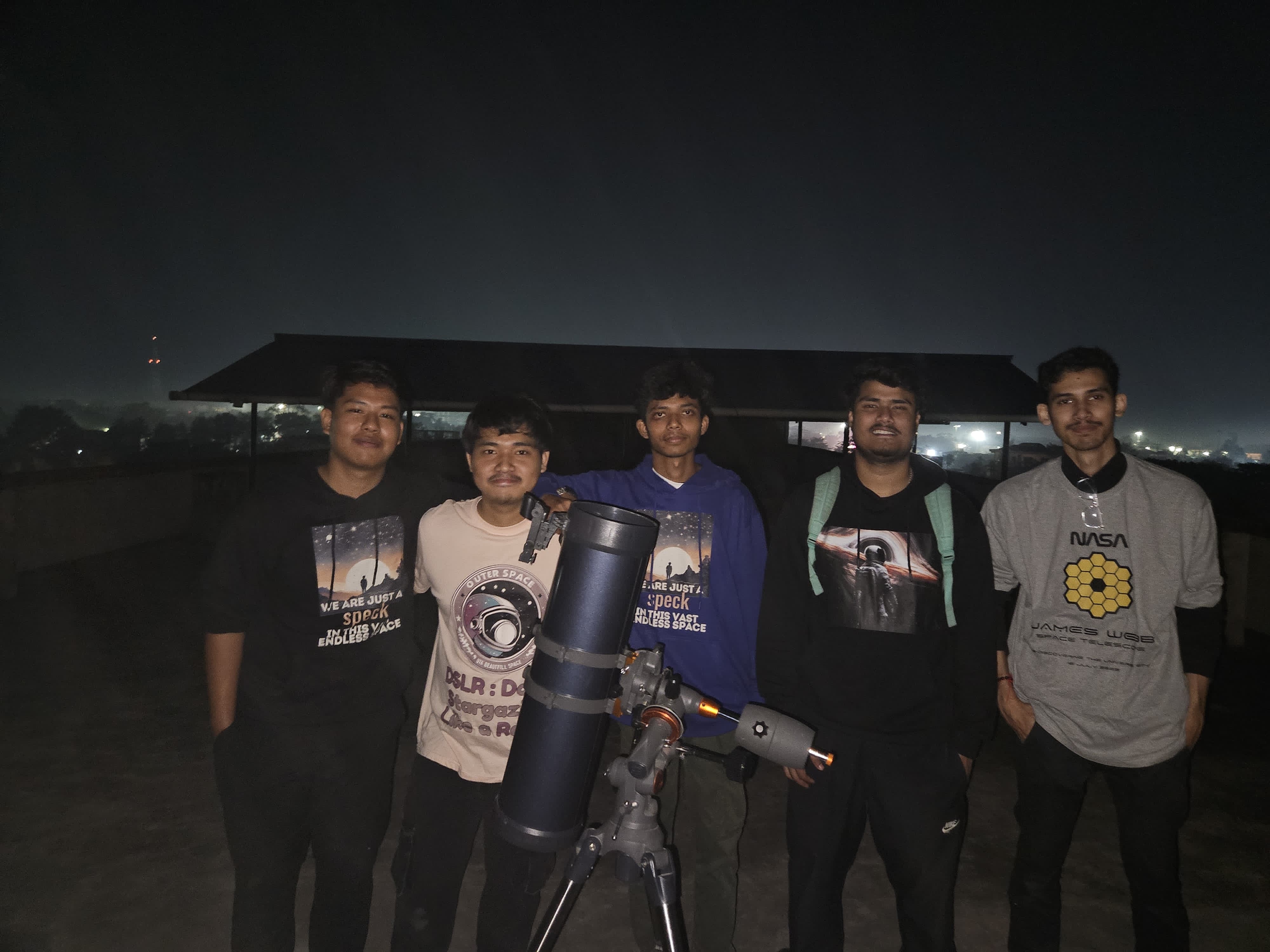 Spreading the Wonders of the Cosmos: WearTheCosmos.in Collaborates with Cosmonerds Astronomy Club at Rangia, Assam