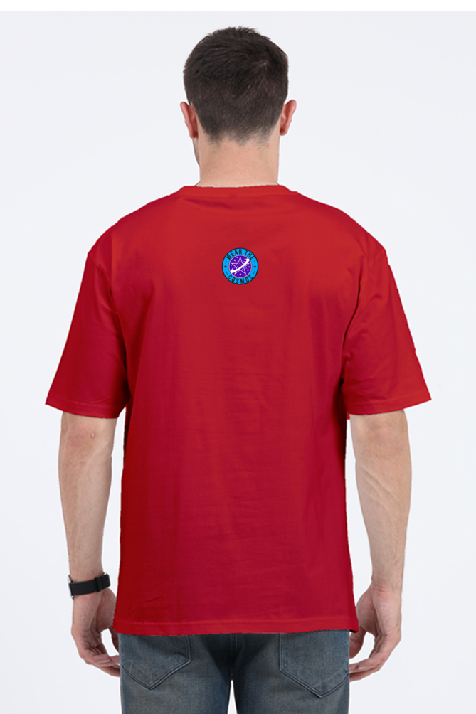 UNISEX OVERSIZED DARK COLOURED T-SHIRT: VIRGO ZODIAC SIGN