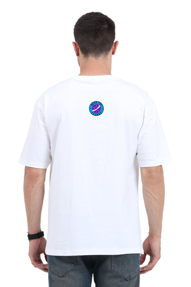 OVERSIZED LIGHT COLOURED T-SHIRT: CANCER ZODIAC SIGN | Astronomy | Zodiac | WearTheCosmos