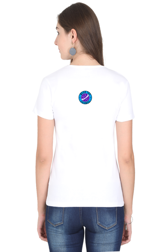 EXPLORE THE GALAXY WOMEN ROUND NECK T-SHIRT