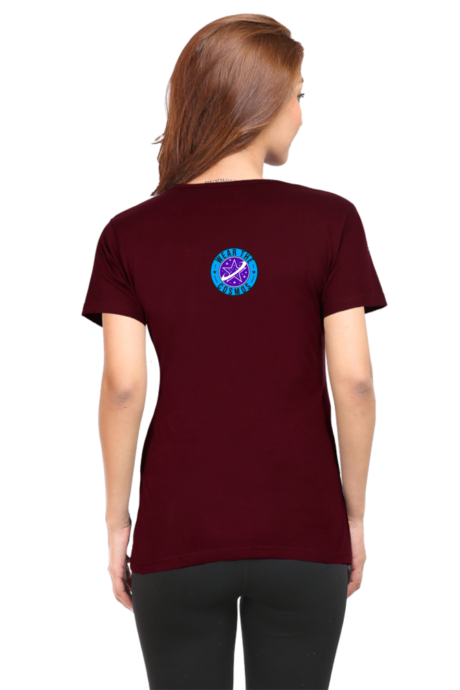 SHINING LIKE THE BRIGHTEST WOMEN ROUND NECK T-SHIRT