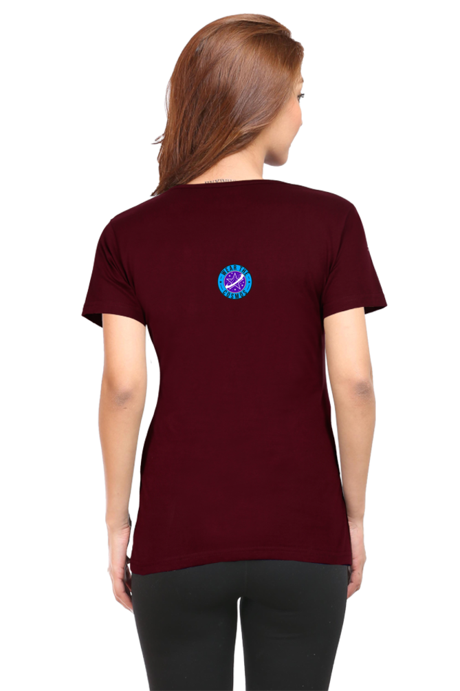 MULTI PLANETARY SPECIES WOMEN ROUND NECK T-SHIRT