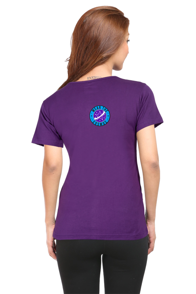 SHINING LIKE THE BRIGHTEST WOMEN ROUND NECK T-SHIRT