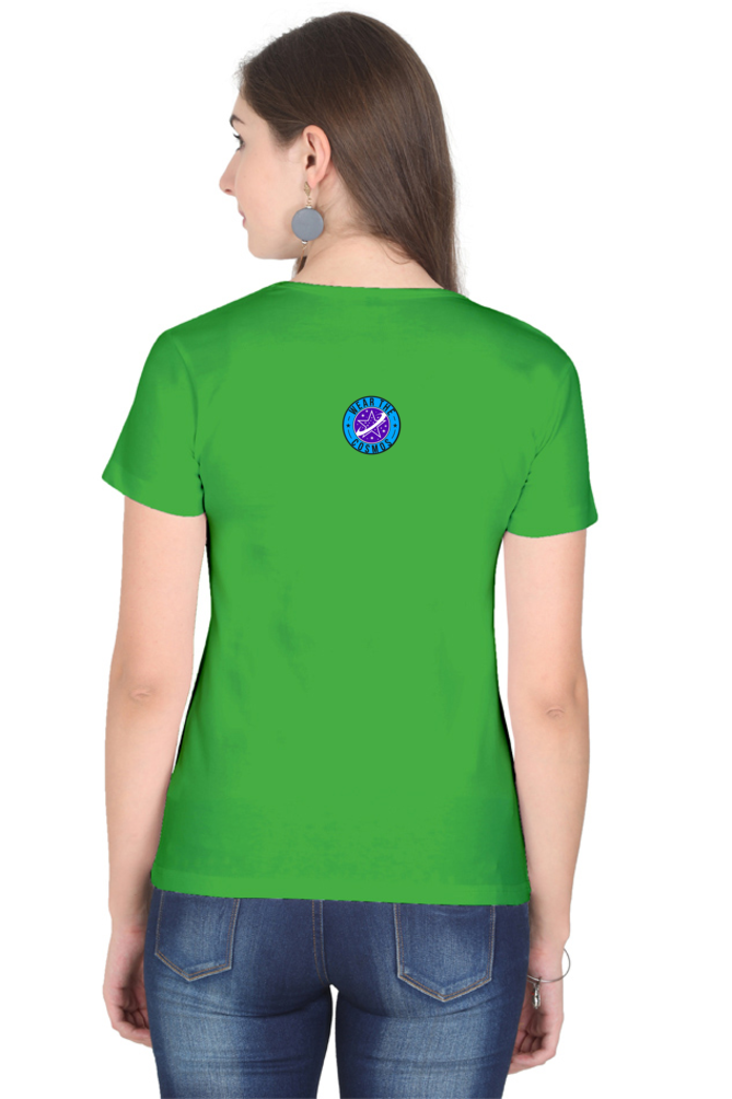 EXPLORE THE GALAXY WOMEN ROUND NECK T-SHIRT