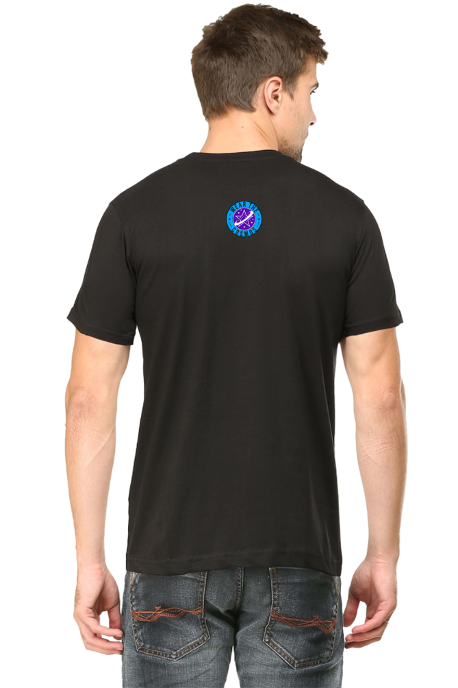 AIM FOR THE STARS MEN ROUND NECK T-SHIRT