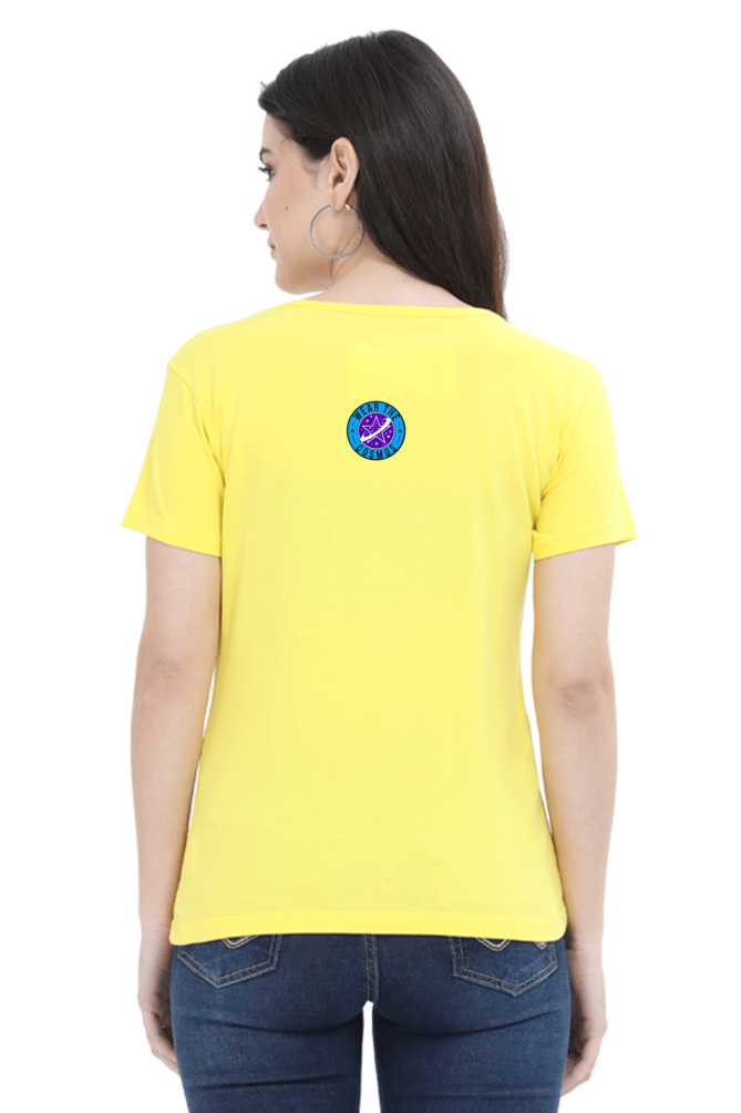 EXPLORE THE GALAXY WOMEN ROUND NECK T-SHIRT