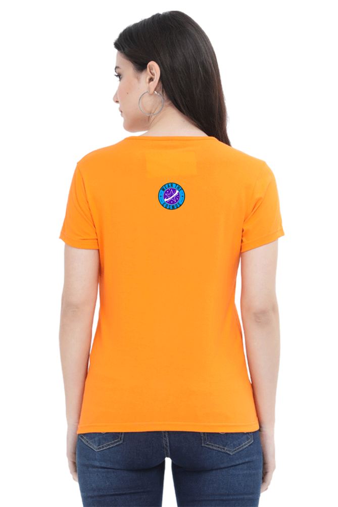 EXPLORE THE GALAXY WOMEN ROUND NECK T-SHIRT
