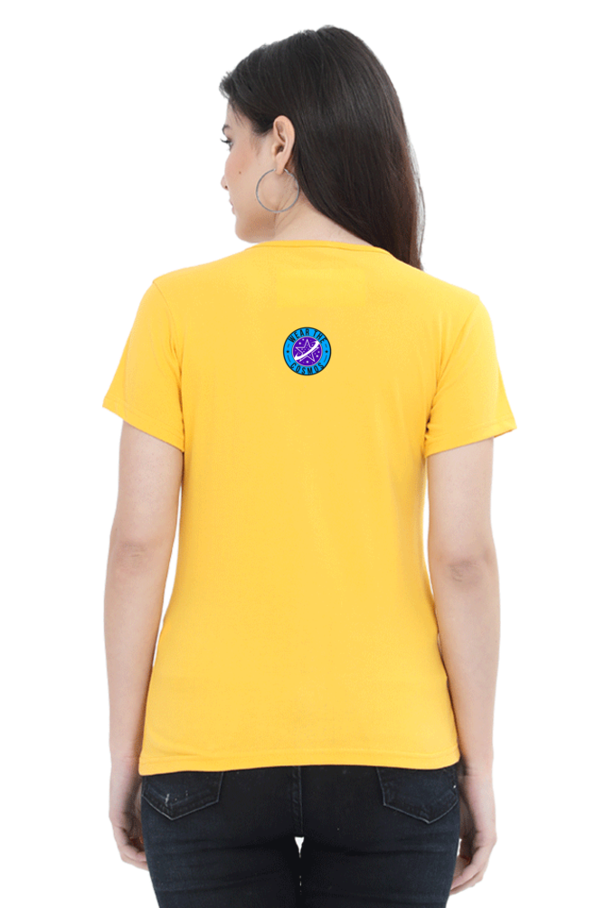 EXPLORE THE GALAXY WOMEN ROUND NECK T-SHIRT