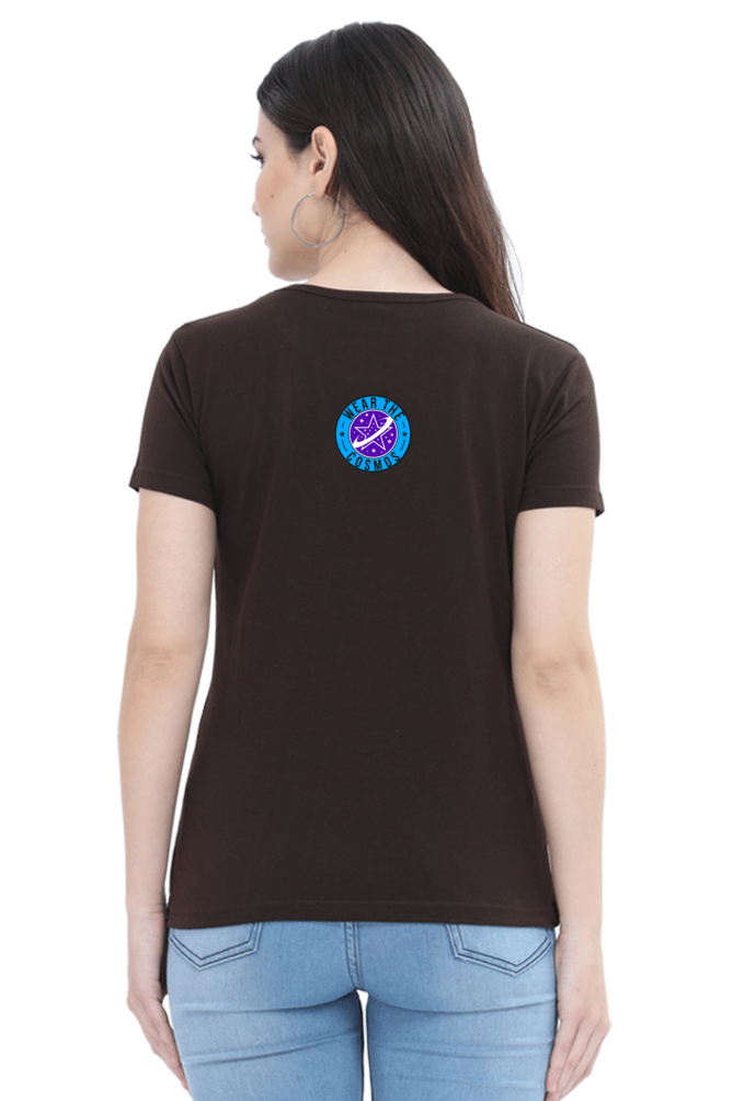 SHINING LIKE THE BRIGHTEST WOMEN ROUND NECK T-SHIRT