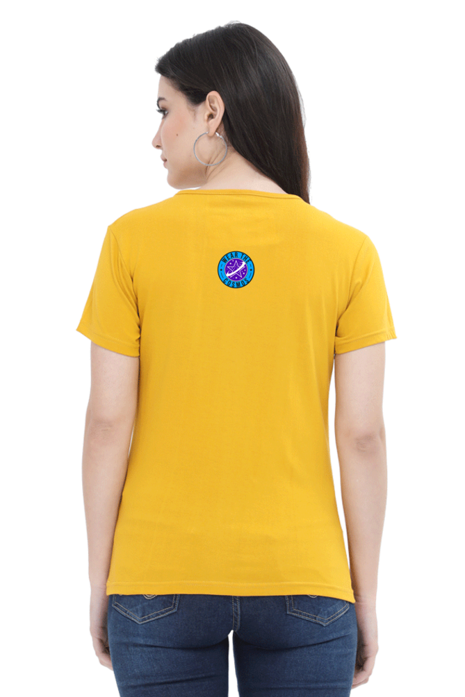 EXPLORE THE GALAXY WOMEN ROUND NECK T-SHIRT