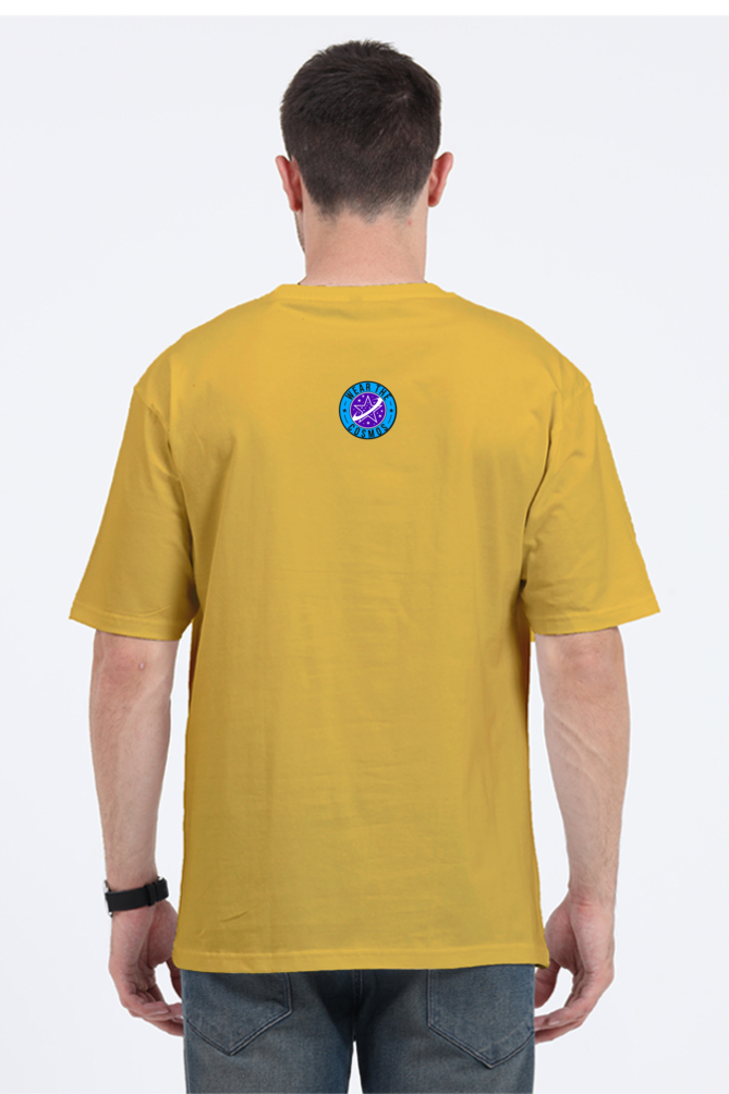 UNISEX OVERSIZED LIGHT COLOURED T-SHIRT: LIBRA ZODIAC SIGN