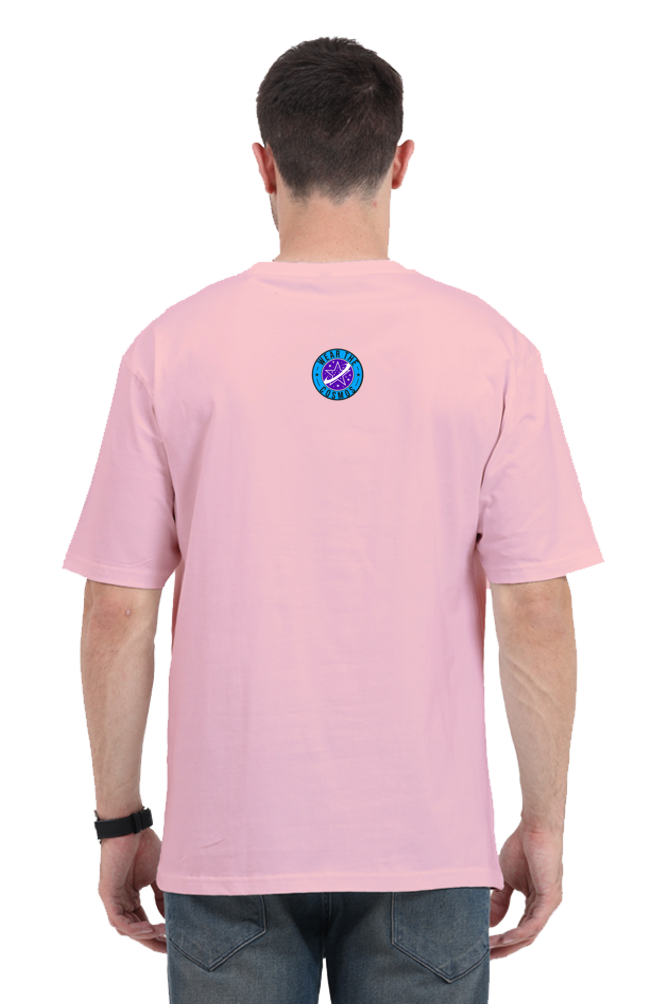 UNISEX OVERSIZED LIGHT COLOURED T-SHIRT: SAGITTARIUS ZODIAC SIGN