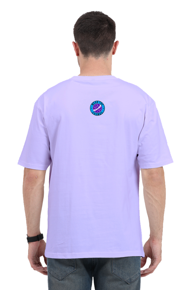 UNISEX OVERSIZED LIGHT COLOURED T-SHIRT: SAGITTARIUS ZODIAC SIGN