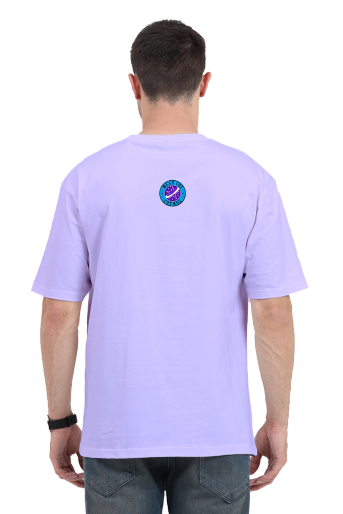 UNISEX OVERSIZED LIGHT COLOURED T-SHIRT: GEMINI ZODIAC SIGN