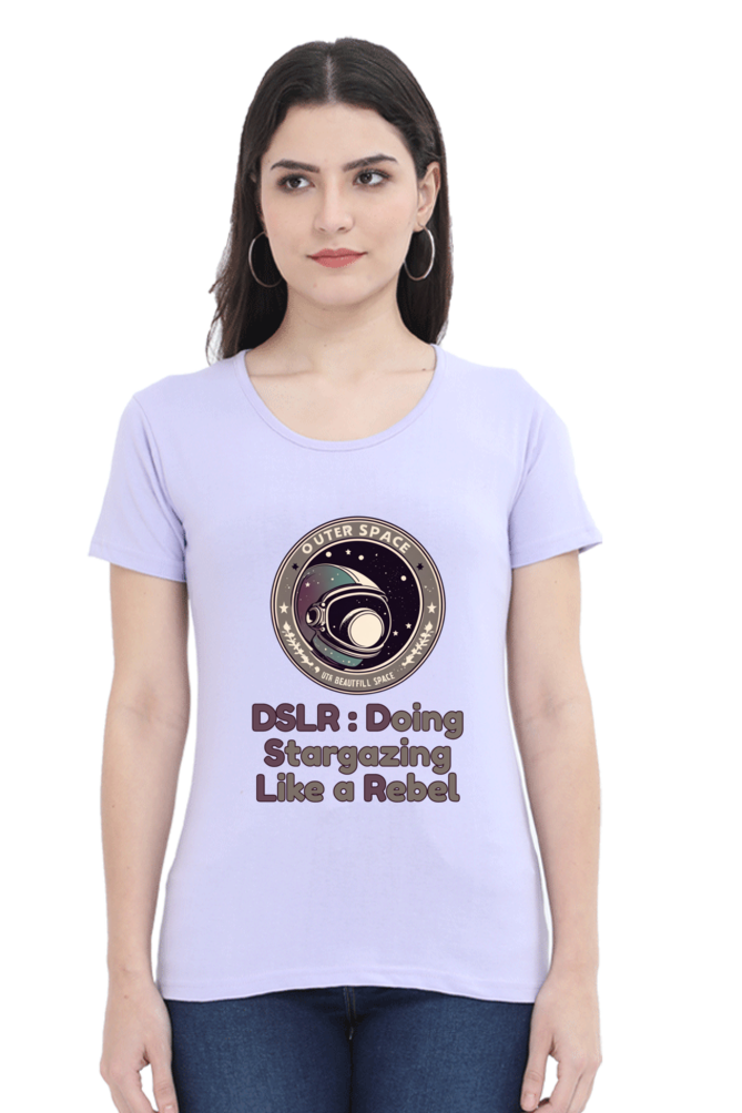 DSLR WOMEN ROUND NECK T-SHIRT