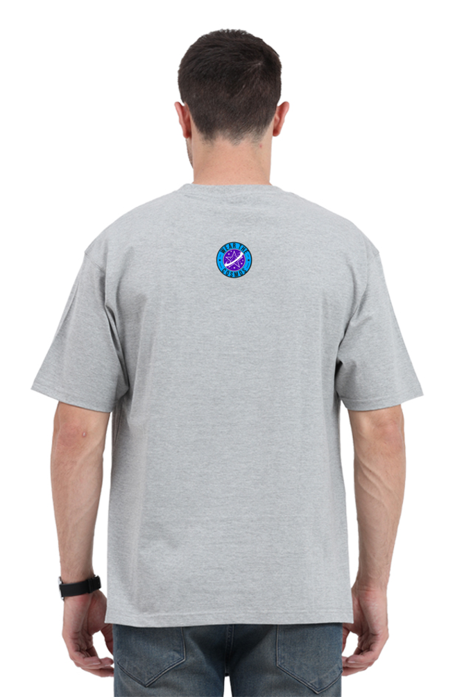 UNISEX OVERSIZED LIGHT COLOURED T-SHIRT: SAGITTARIUS ZODIAC SIGN