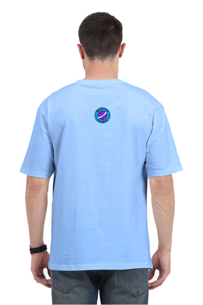 OVERSIZED LIGHT COLOURED T-SHIRT: CANCER ZODIAC SIGN | Astronomy | Zodiac | WearTheCosmos