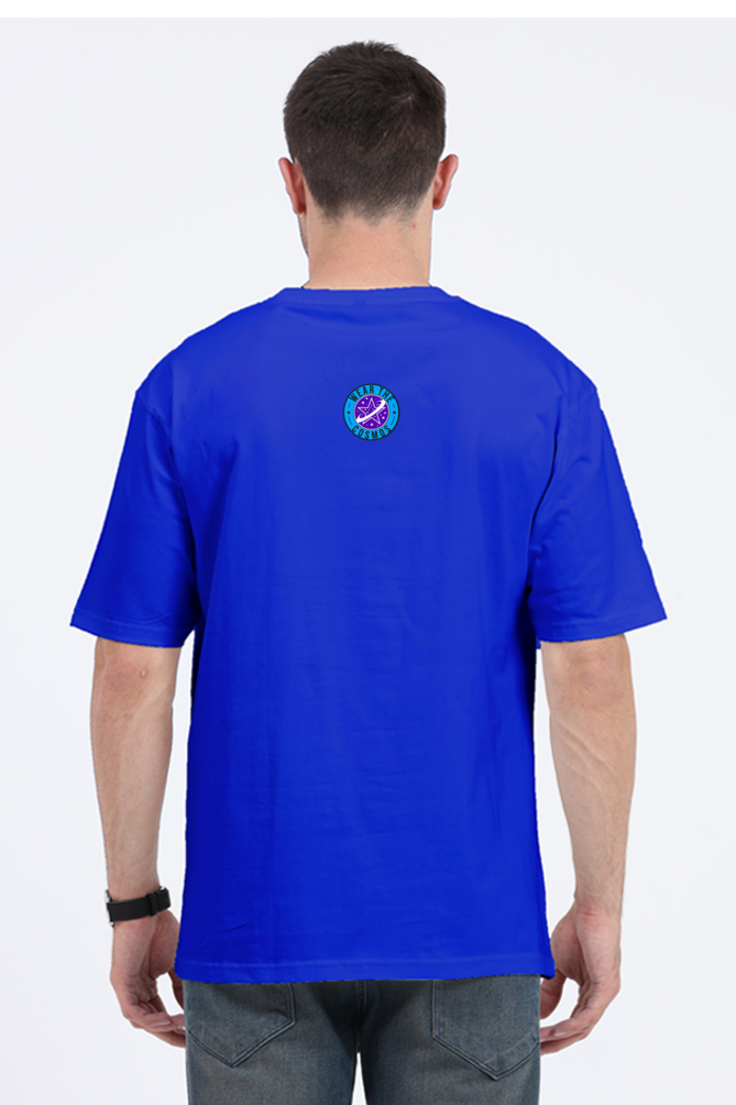 UNISEX OVERSIZED DARK COLOURED T-SHIRT: VIRGO ZODIAC SIGN