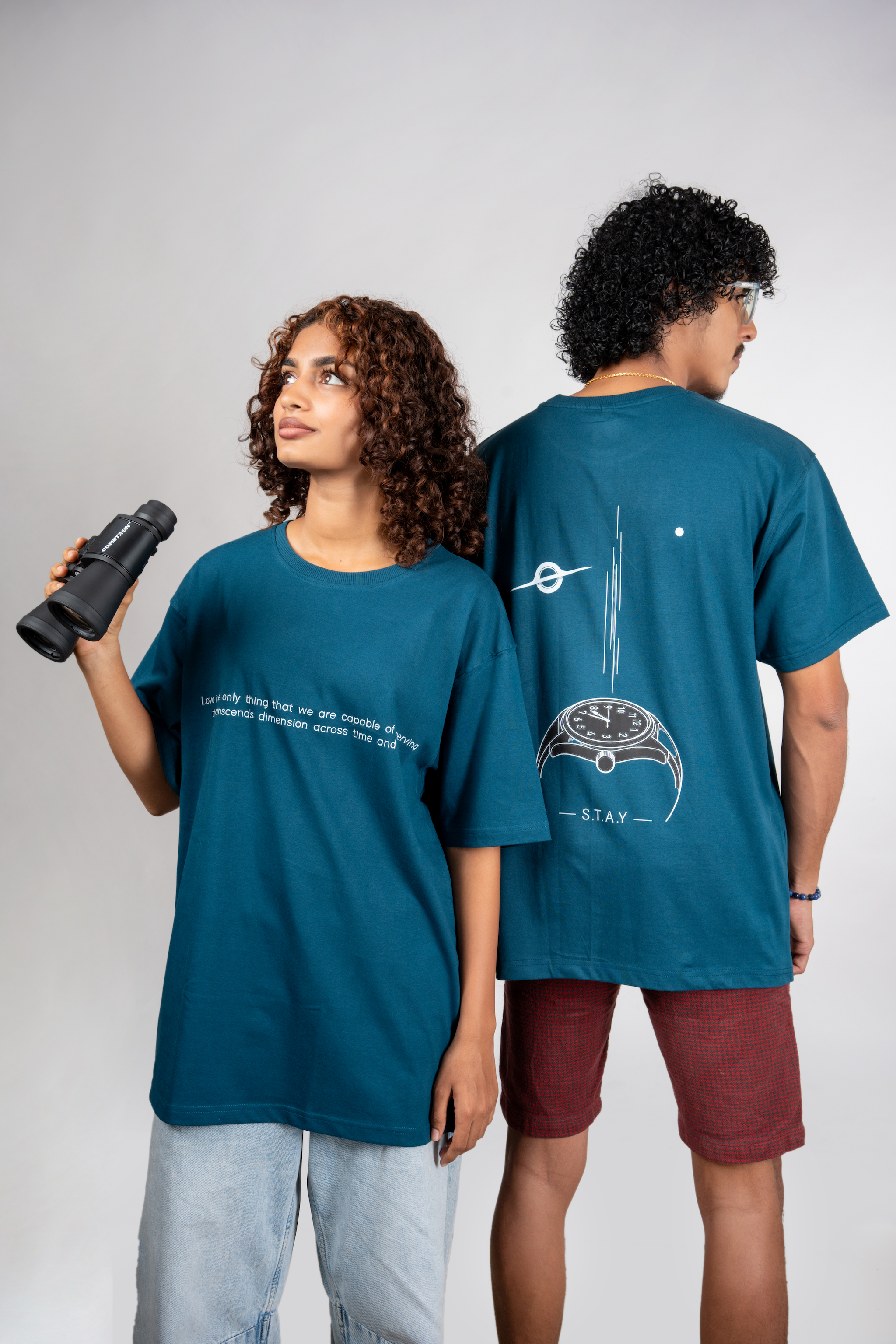 Interstellar Bundle - STAY OVERSIZED T-SHIRT with FREE MOUSE PAD | Astronomy | WearTheCosmos