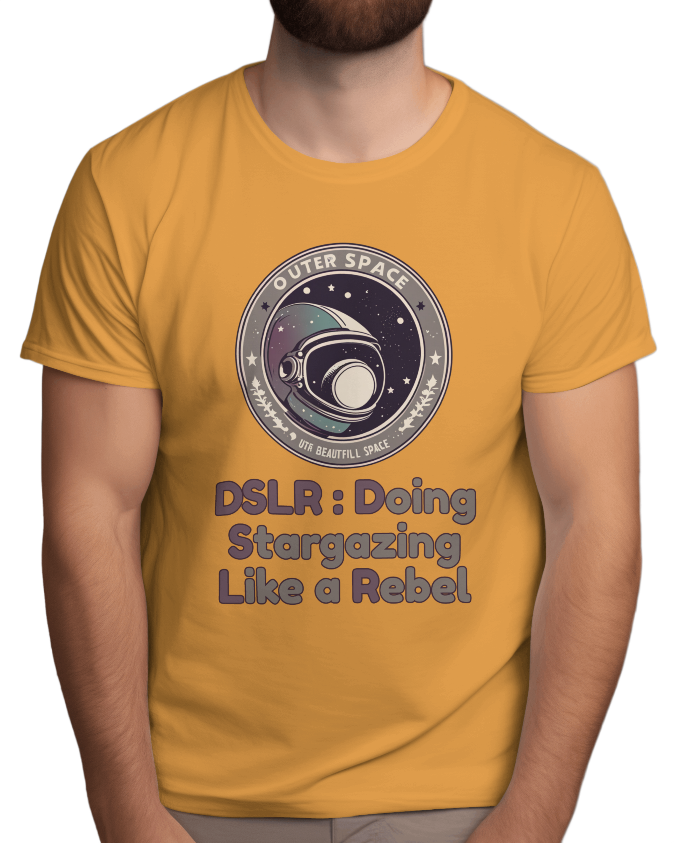 DSLR MEN ROUND NECK T-SHIRT