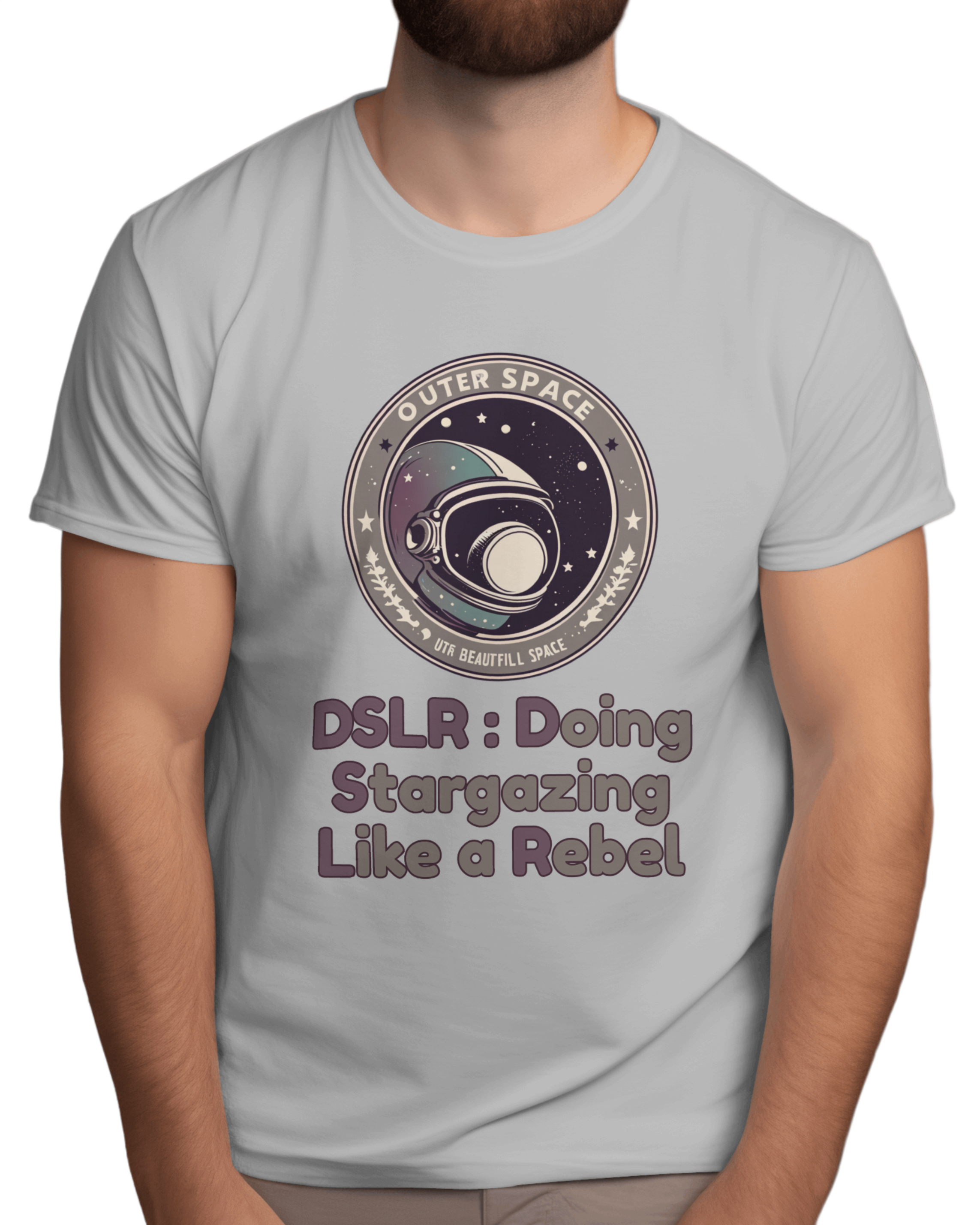 DSLR MEN ROUND NECK T-SHIRT