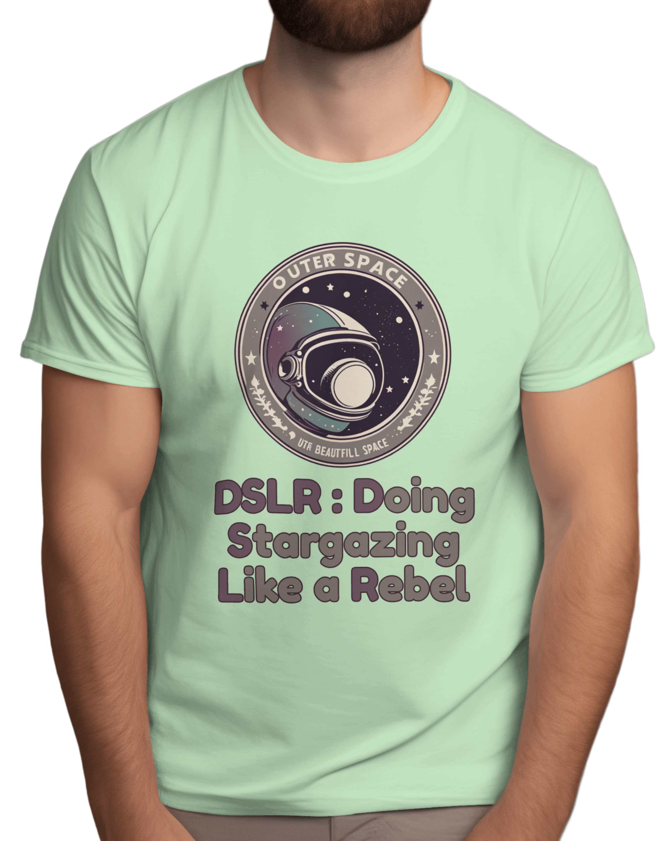 DSLR MEN ROUND NECK T-SHIRT