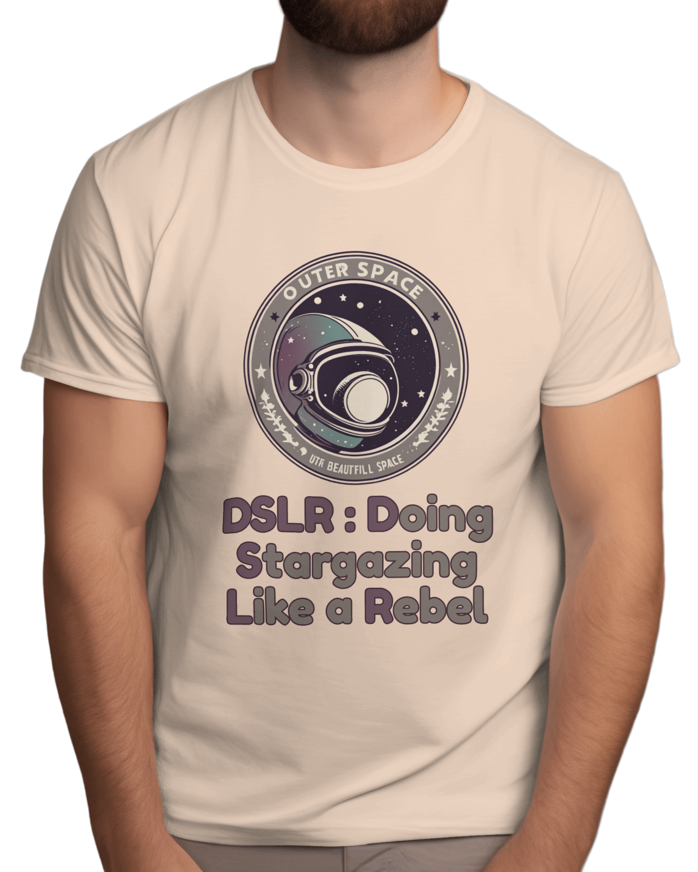 DSLR MEN ROUND NECK T-SHIRT
