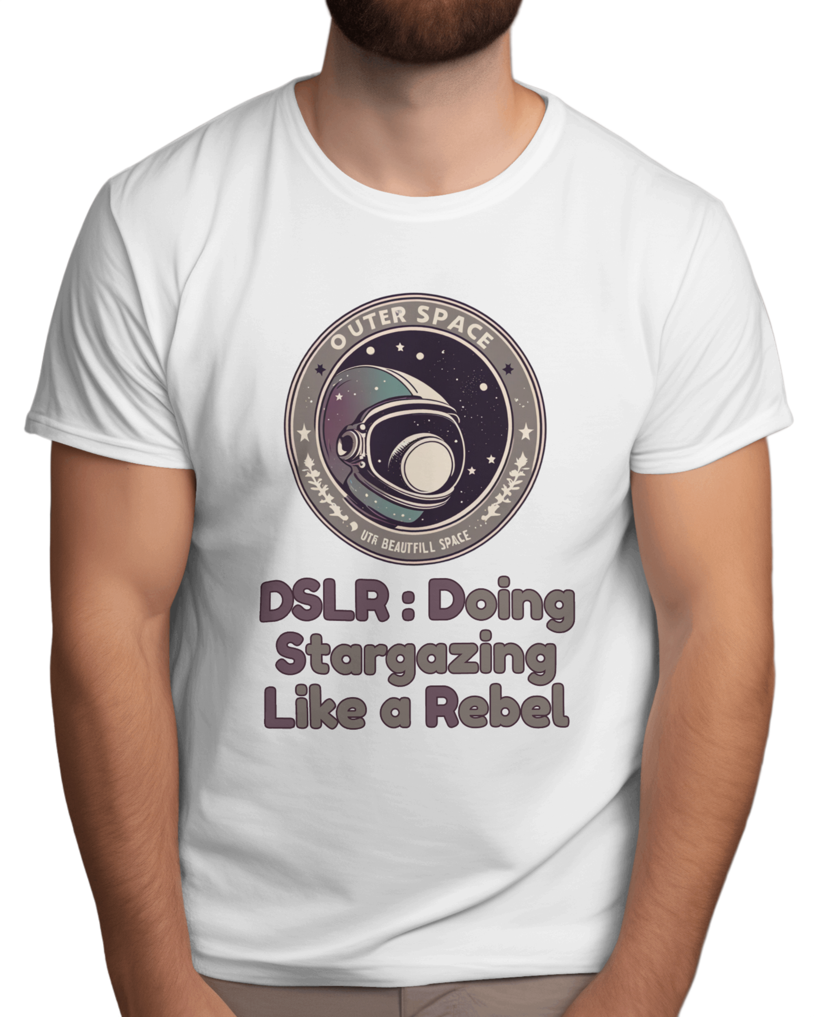DSLR MEN ROUND NECK T-SHIRT