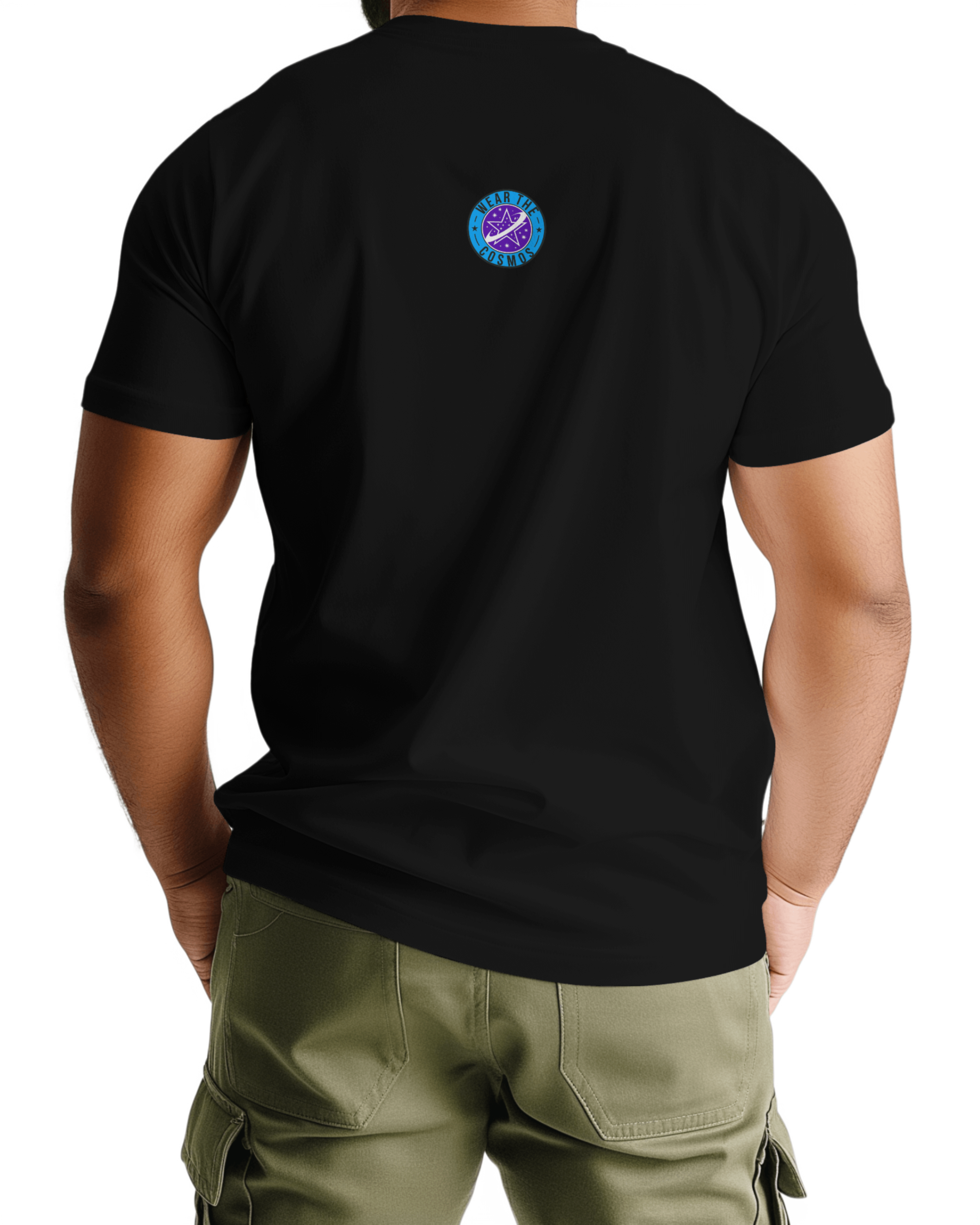 ABSTRACT-3 MEN ROUND NECK T-SHIRT
